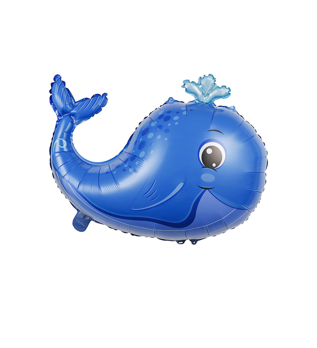 Fóliový balónek – Velryba, 58 × 79,5 cm