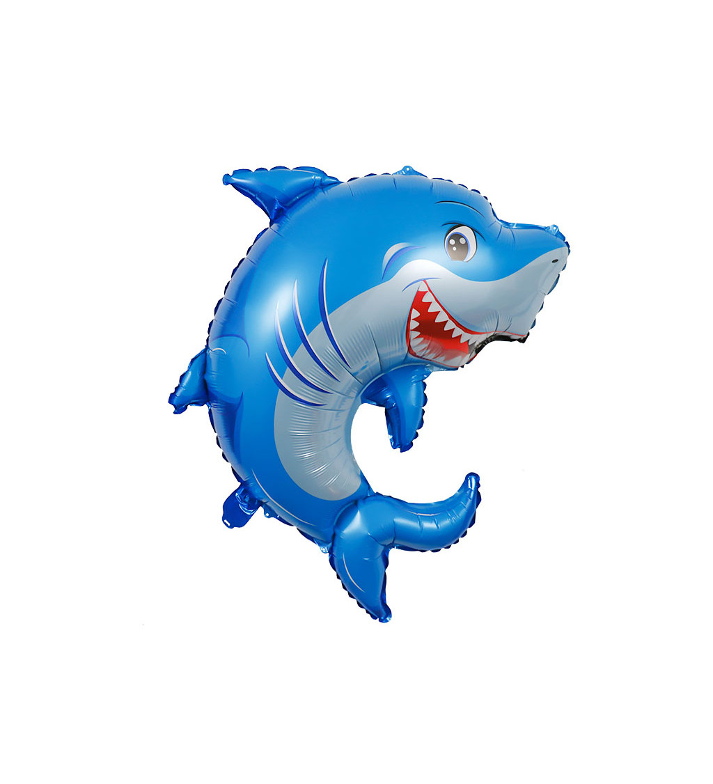 Fóliový balónek – Žralok, 78 × 71 cm