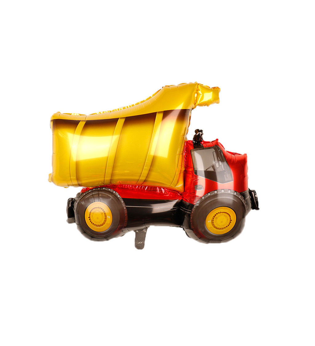 Fóliový balónek – Nákladní auto, 80 × 66 cm