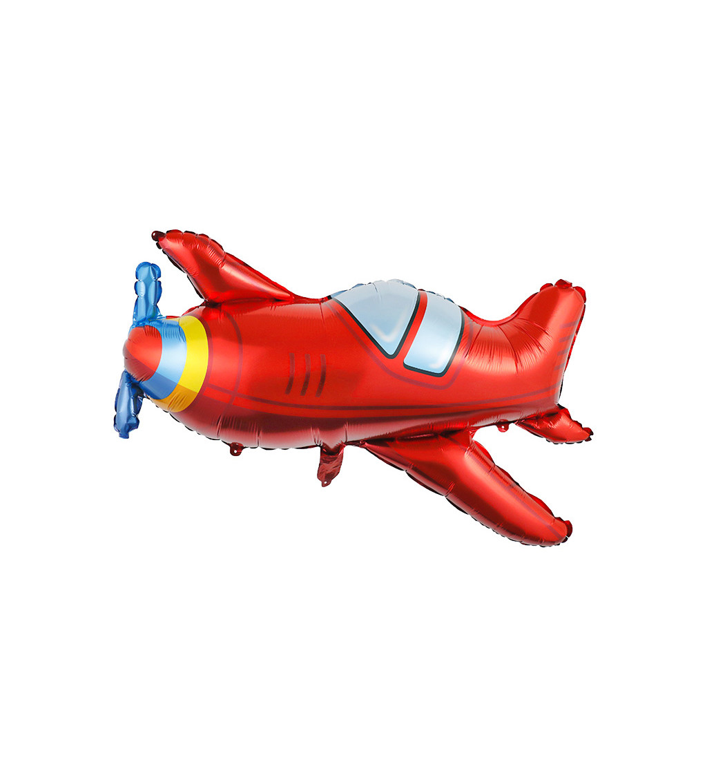 Fóliový balónek – Letadlo, 88 × 58 cm