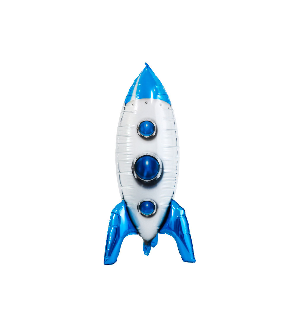 Fóliový balónek – Raketa, 84 × 45 cm