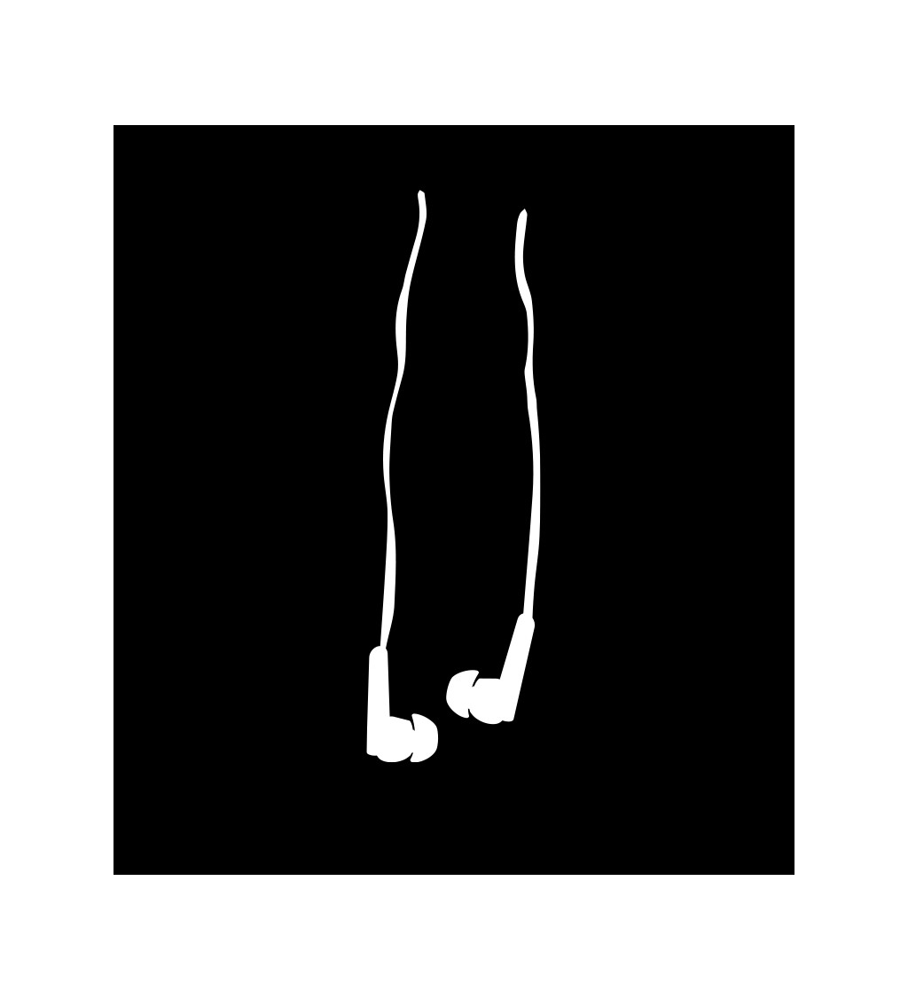 Pánské černé tričko – Sluchátka