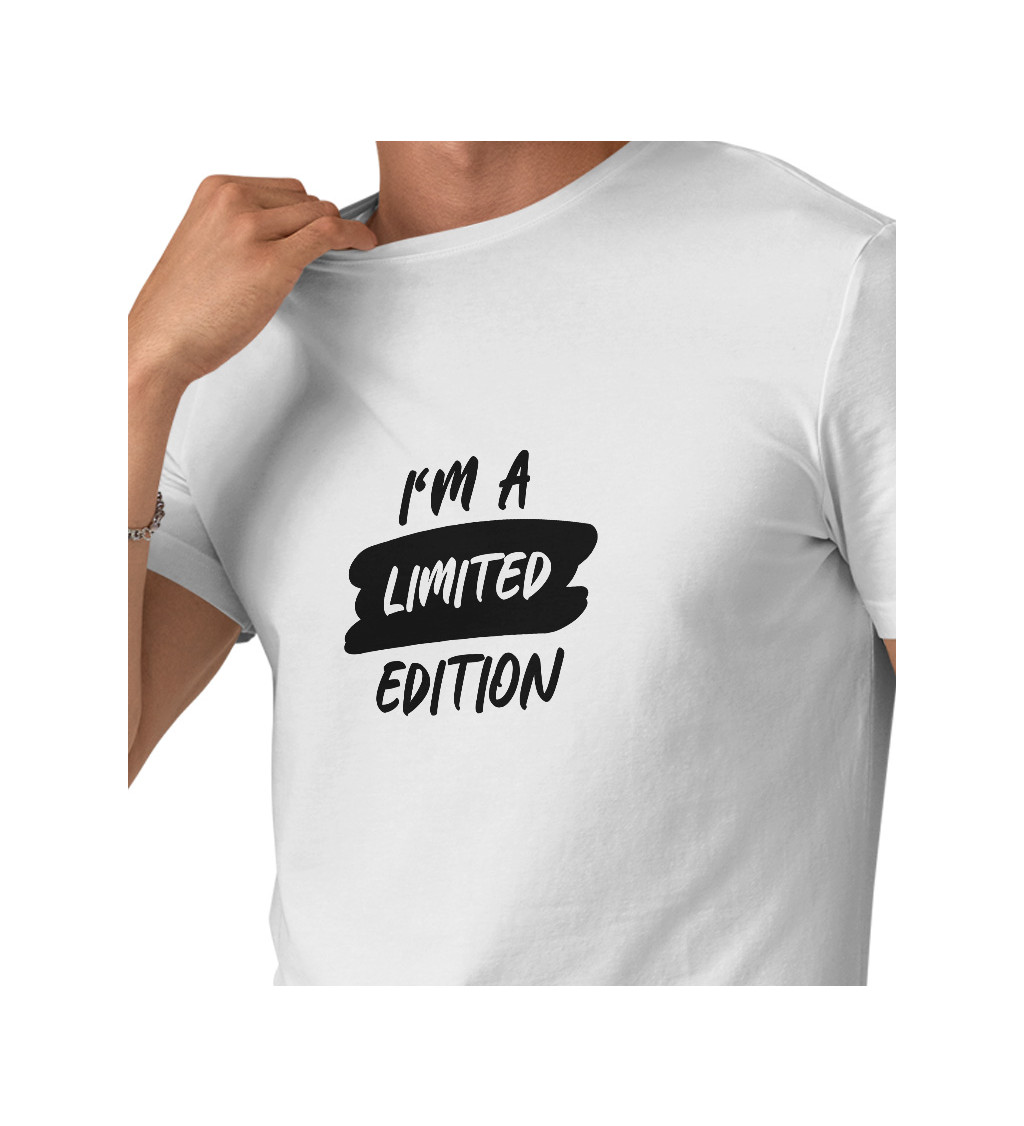 Pánské bílé tričko – I´m a limited edition