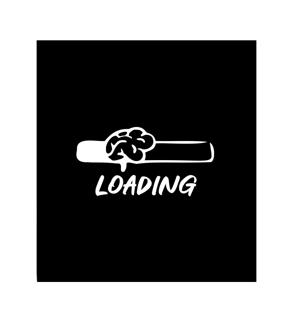 Dámské černé tričko – Loading