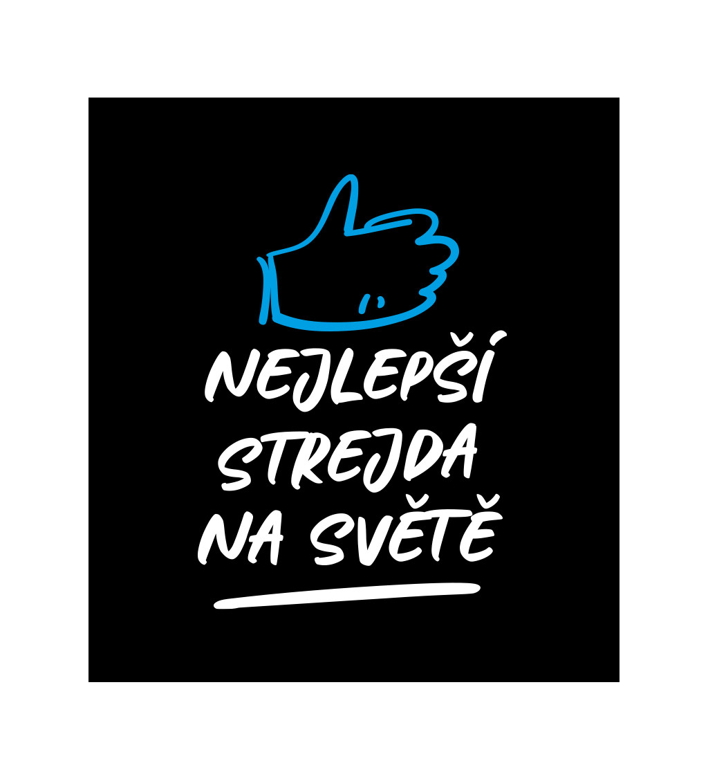 Pánské černé tričko – Nejlepší strejda na světě