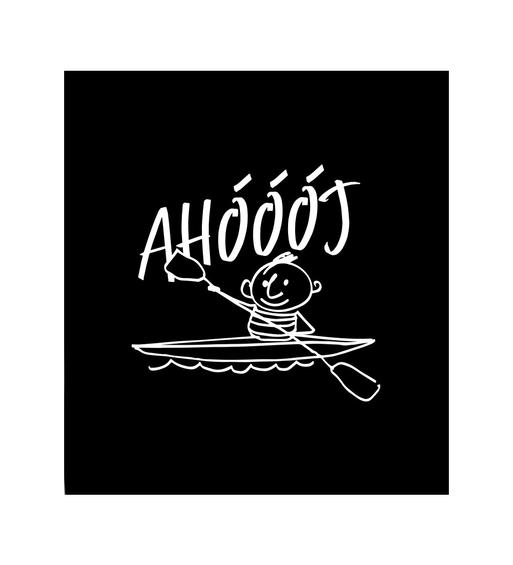 Pánské bílé tričko 3XL – Ahoooj