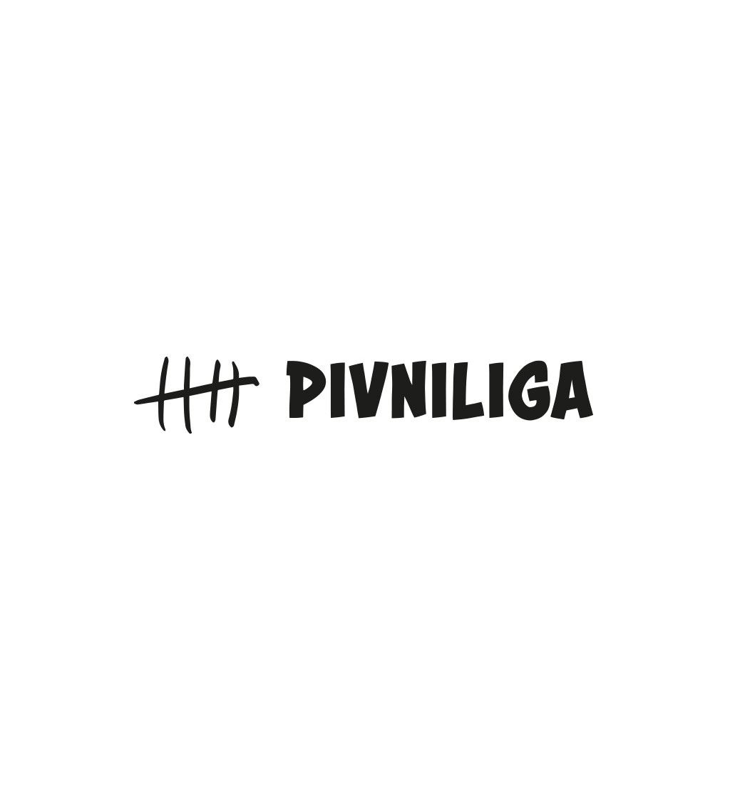 Pánské bílé tričko – Pivní liga