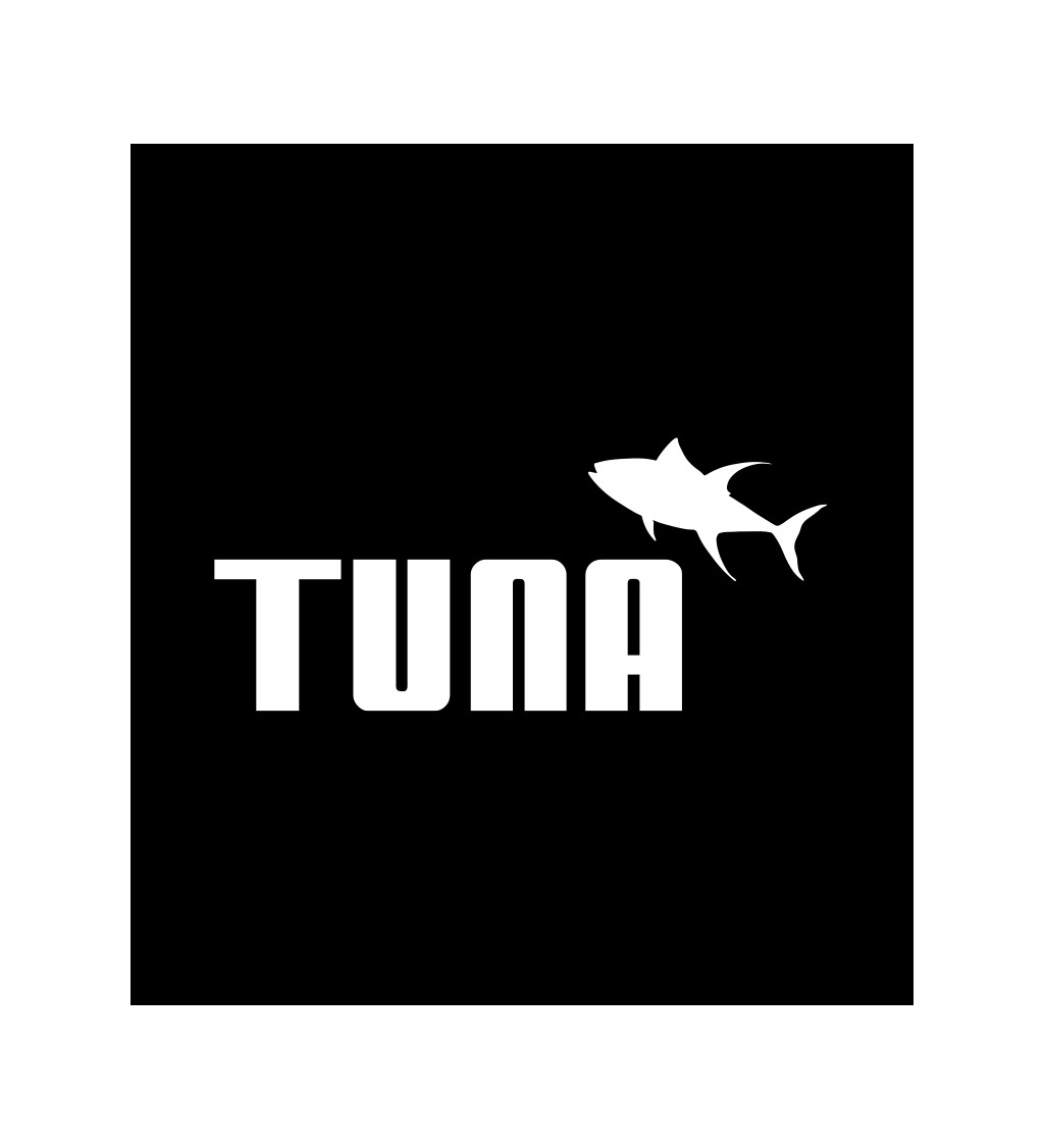 Pánské černé tričko – Tuna