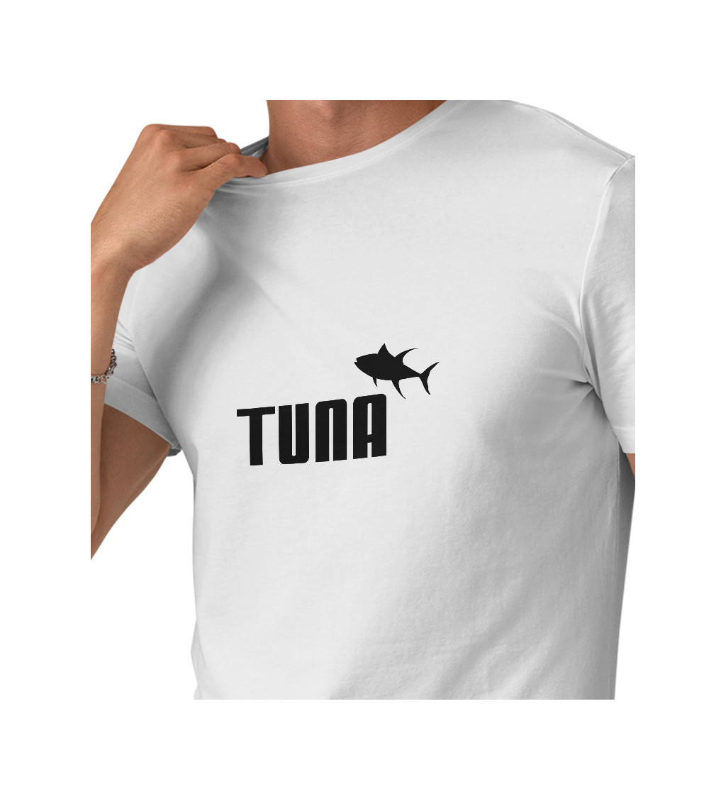 Pánské bílé tričko – Tuna