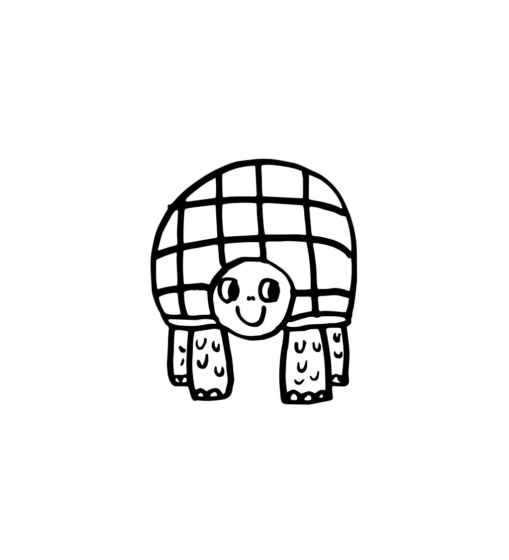 Dámské bílé tričko – Želva