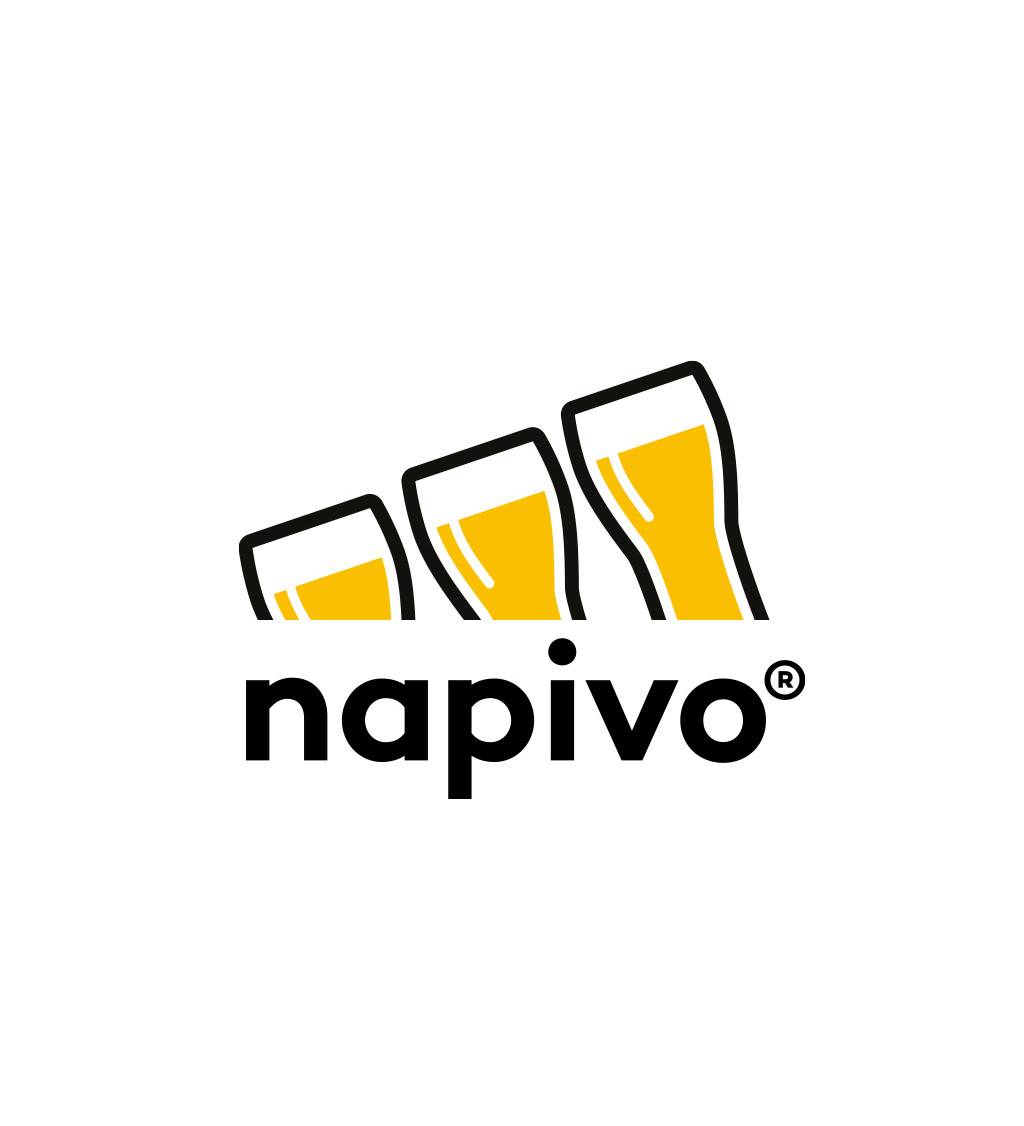 Pánské bílé tričko – Napivo