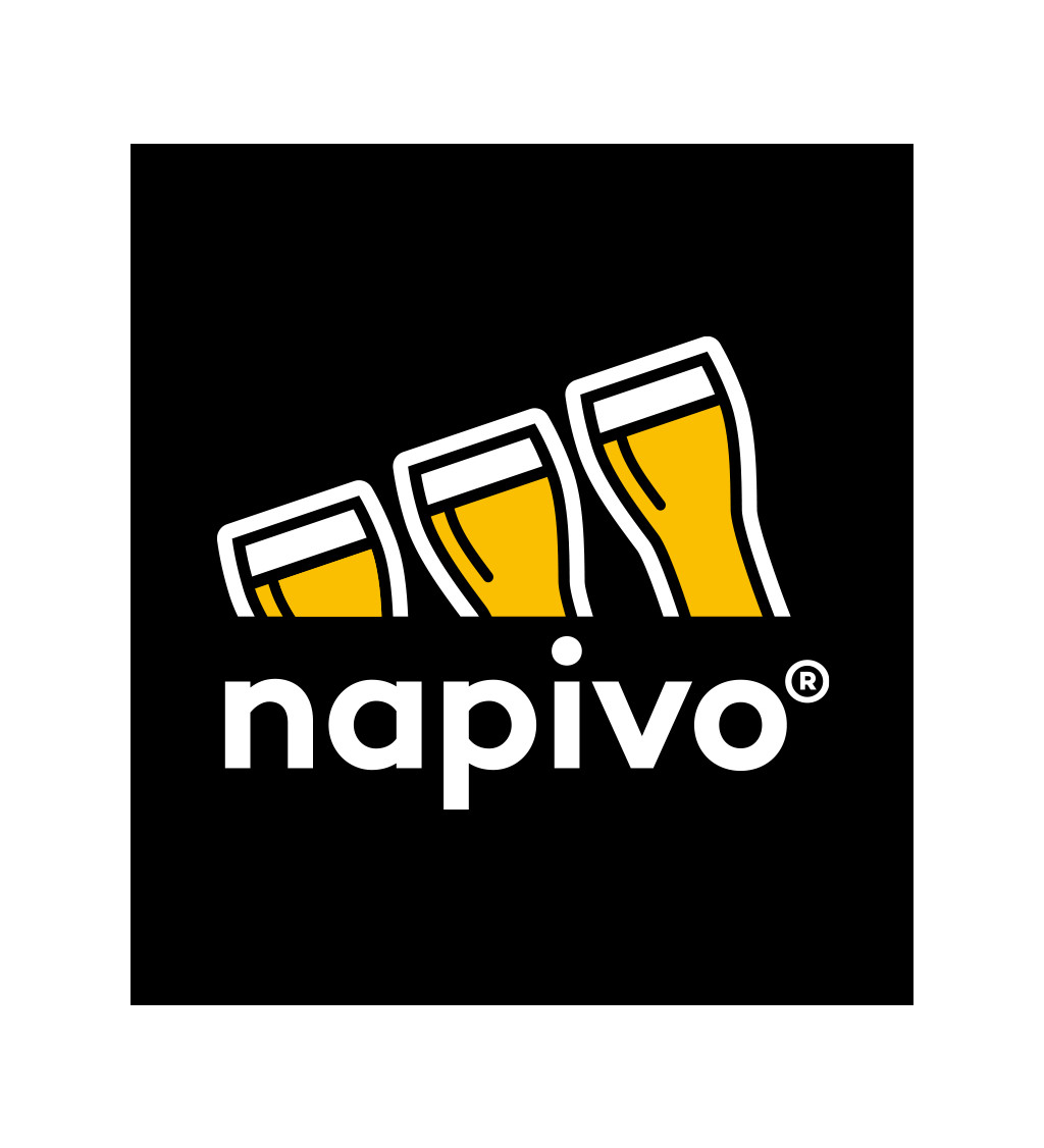 Pánské černé tričko – Napivo