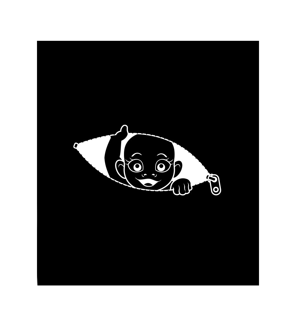 Dámské černé tričko – Mimino