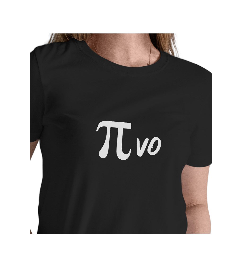 Dámské černé tričko – Pívo