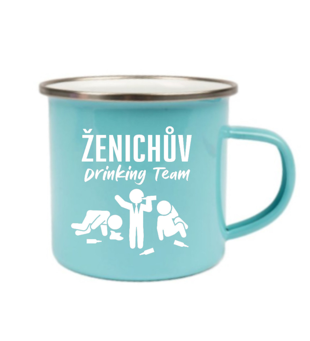 Modrý plecháček: Ženichův drinking team