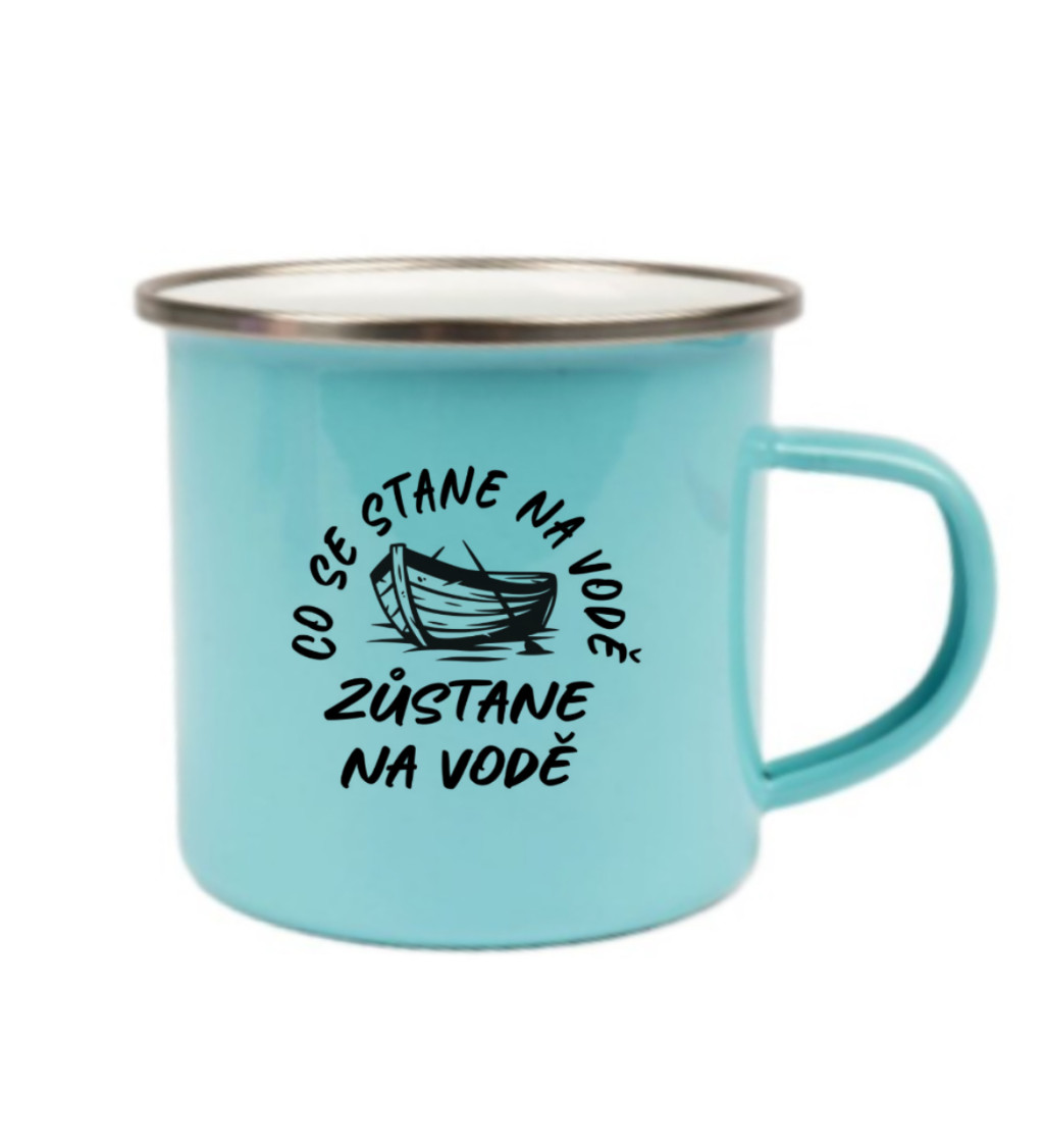 Modrý plecháček: Co se stane na vodě, zůstane na vodě