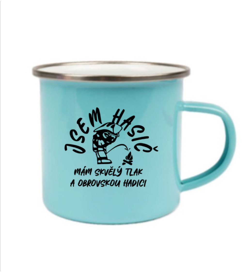 Modrý plecháček: Jsem hasič