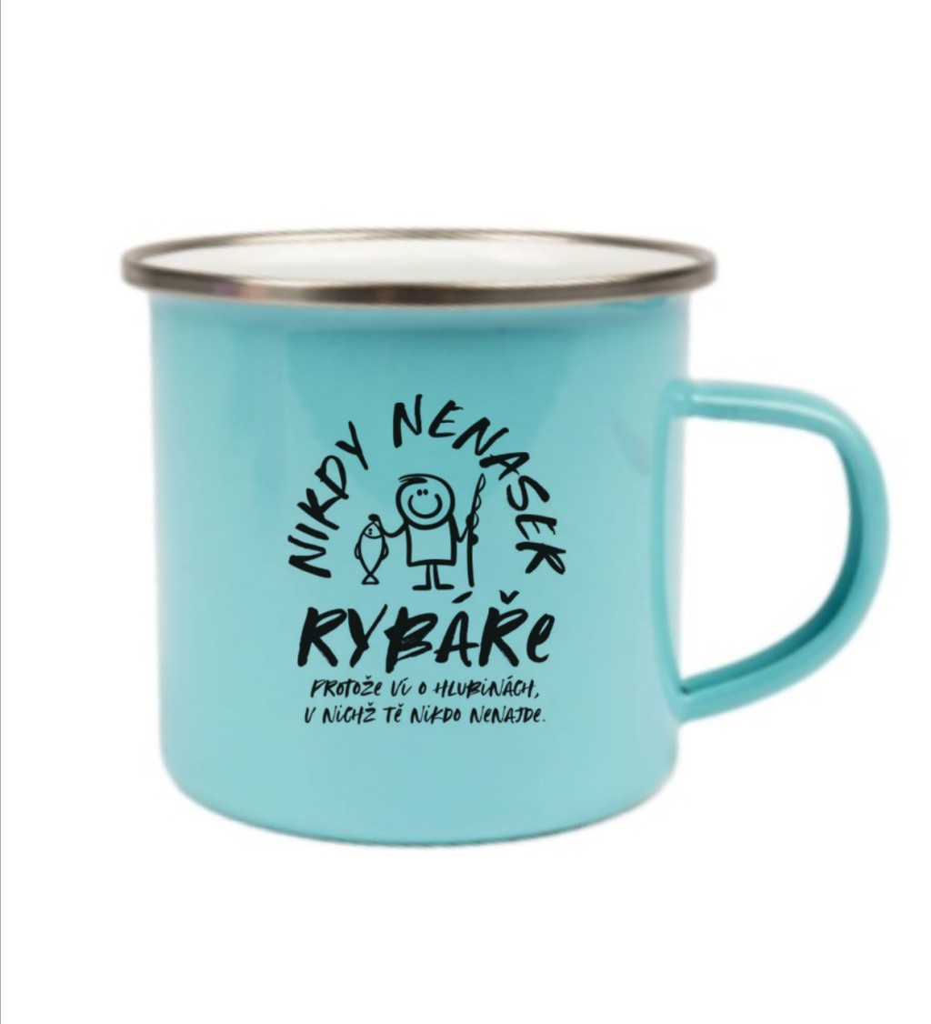 Modrý plecháček: Nikdy nenaser rybáře