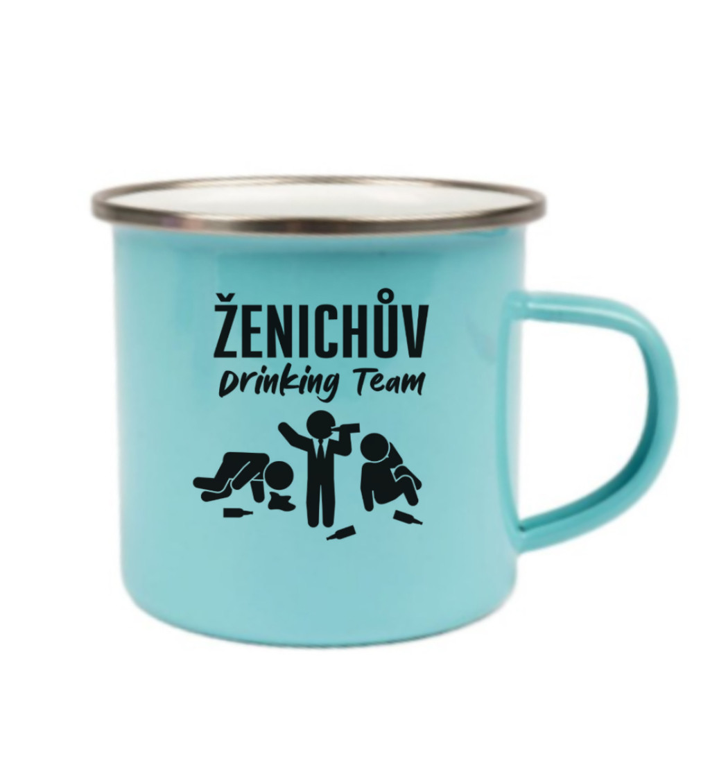 Modrý plecháček: Ženichův drinking team