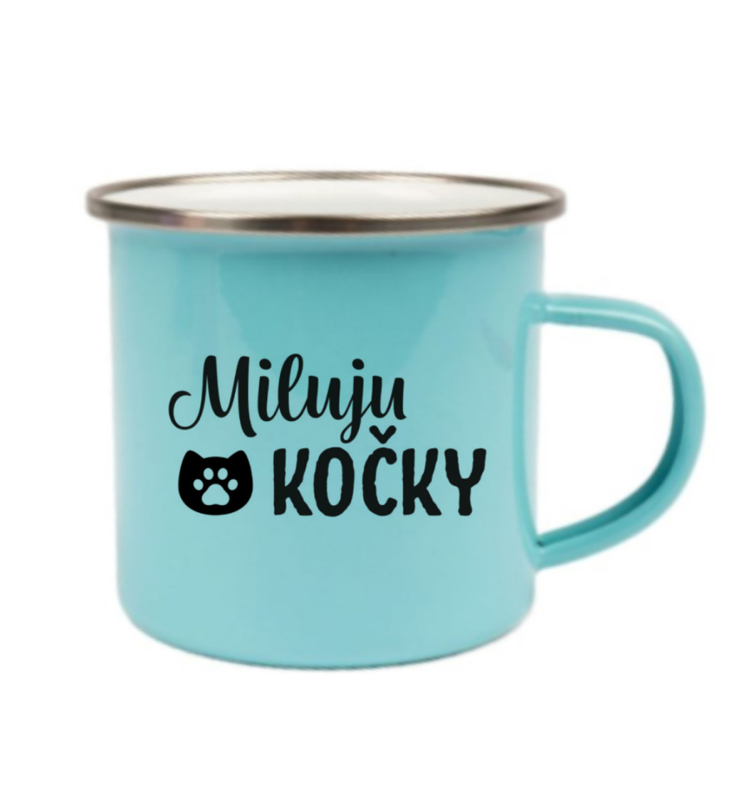 Modrý plecháček: Miluju kočky