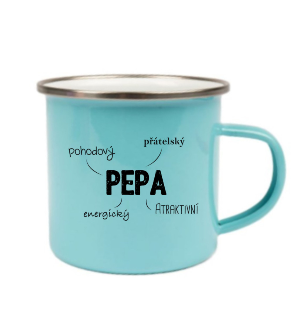 Modrý plecháček: Pepa