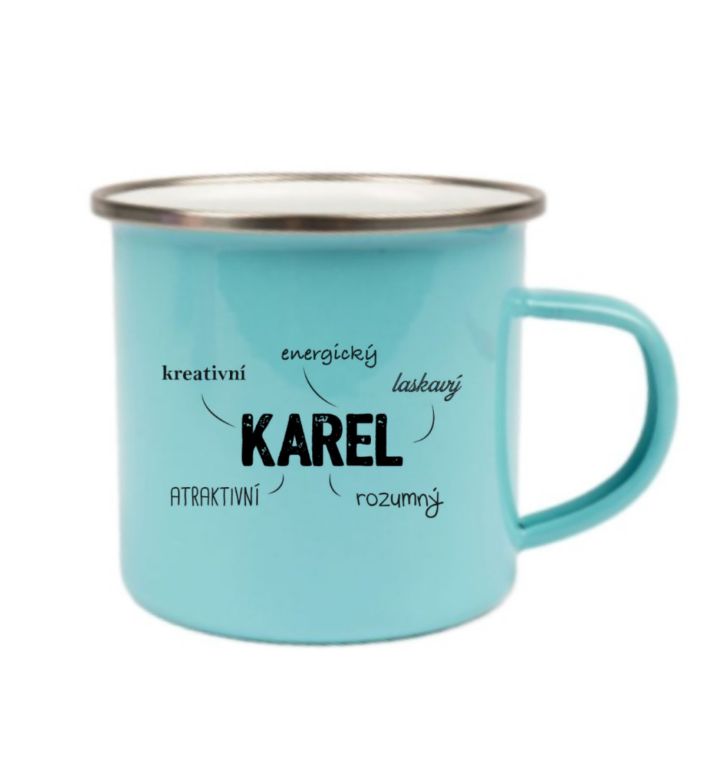 Modrý plecháček: Karel