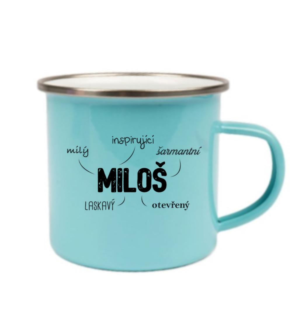 Modrý plecháček: Miloš