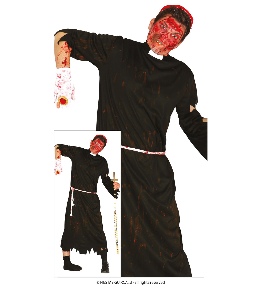 Halloweenský kostým Zombie duchovní