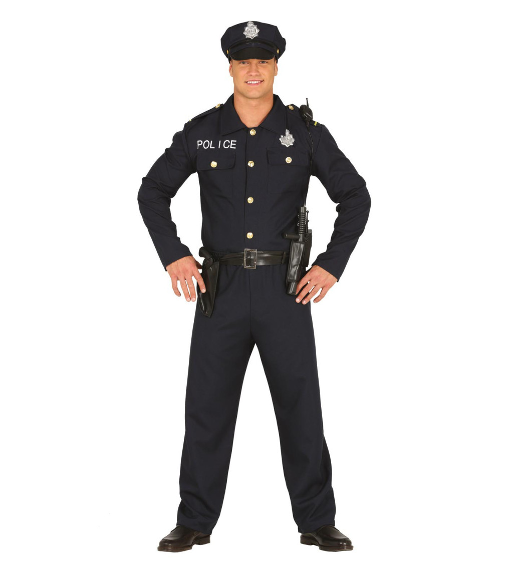 Pánský kostým Policejní velitel