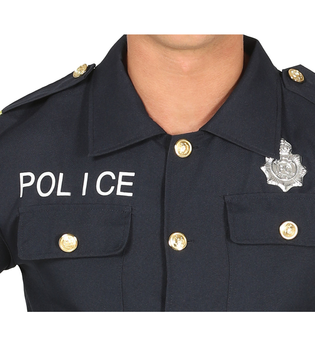 Pánský kostým Policejní velitel