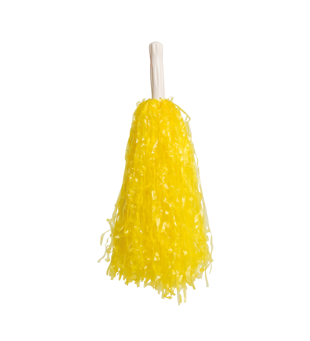 Žluté karnevalové pom-pomy