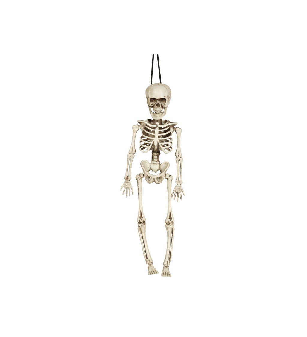 Halloweenská závěsná dekorace – Kostlivec