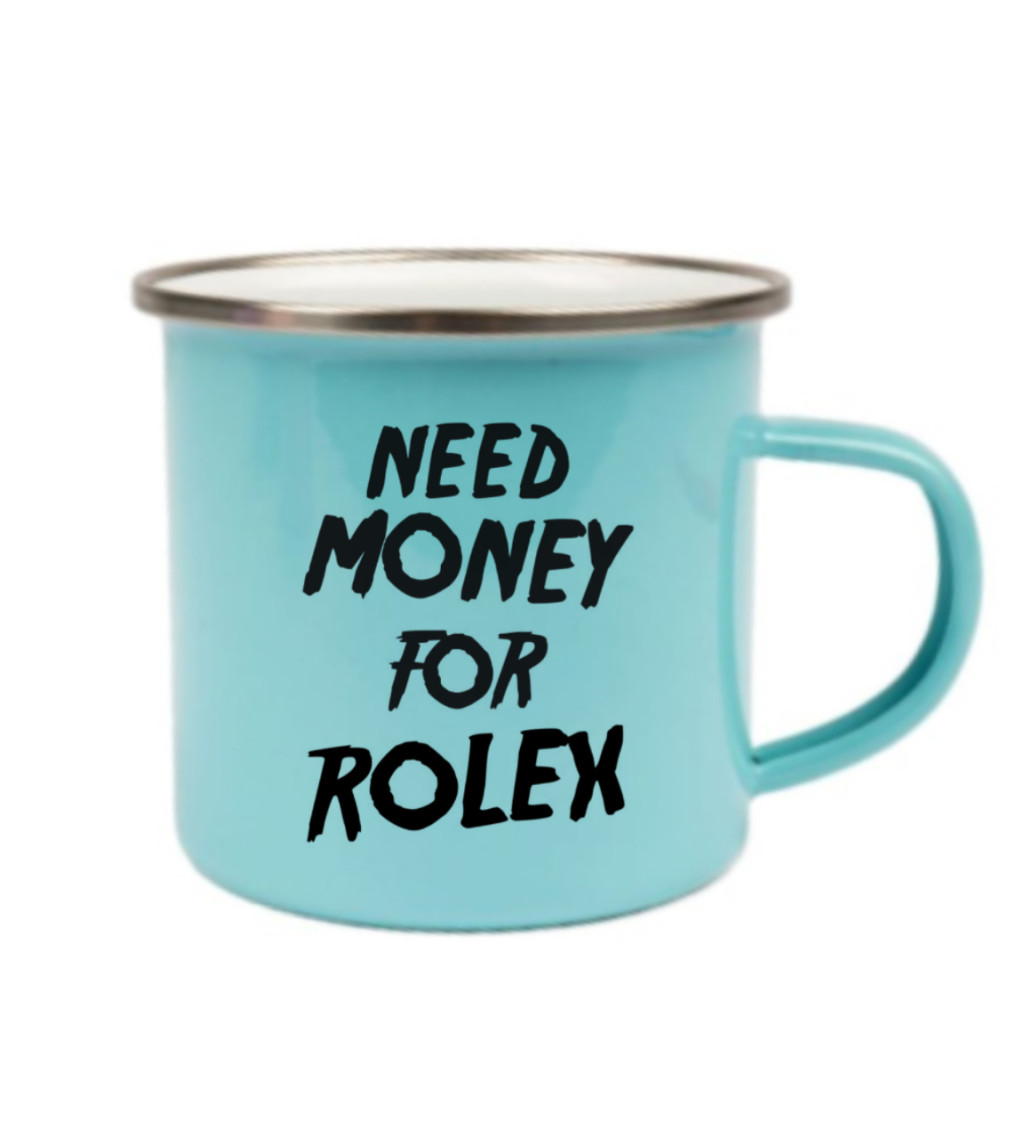 Modrý plecháček: Need money for Rolex