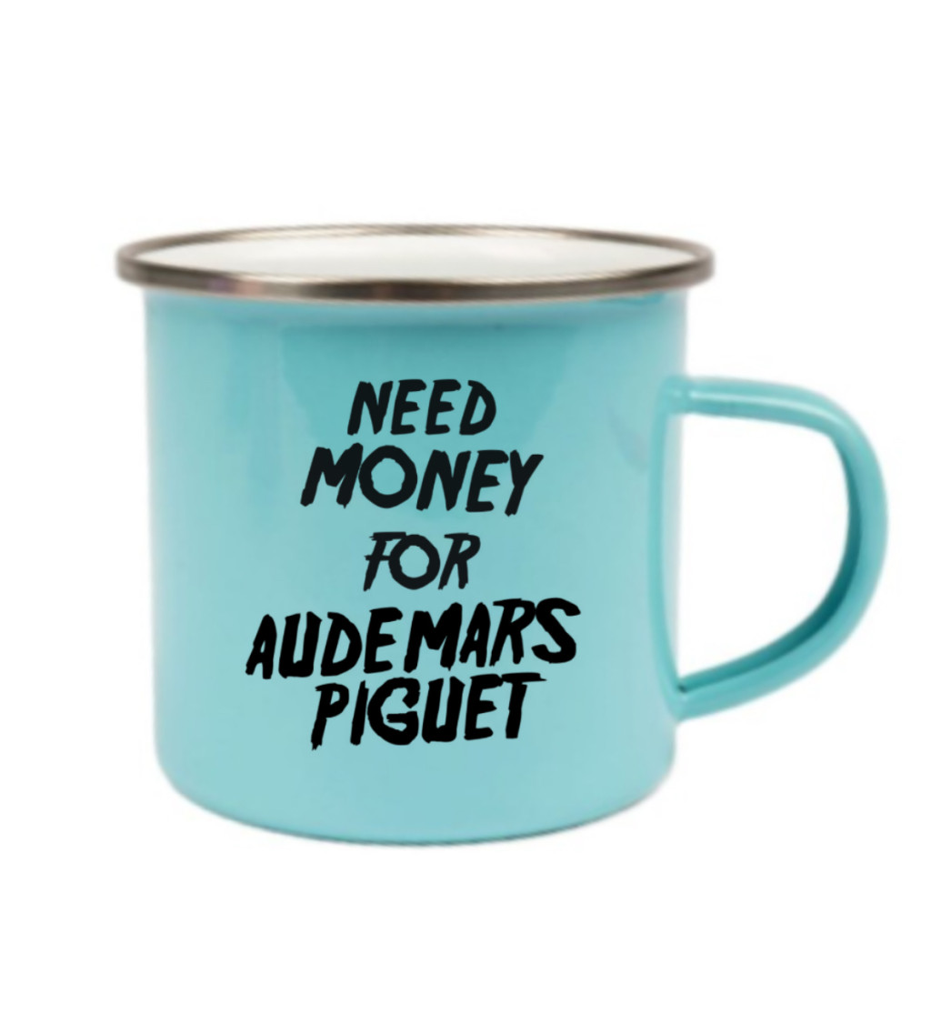 Modrý plecháček: Need money for Audemars