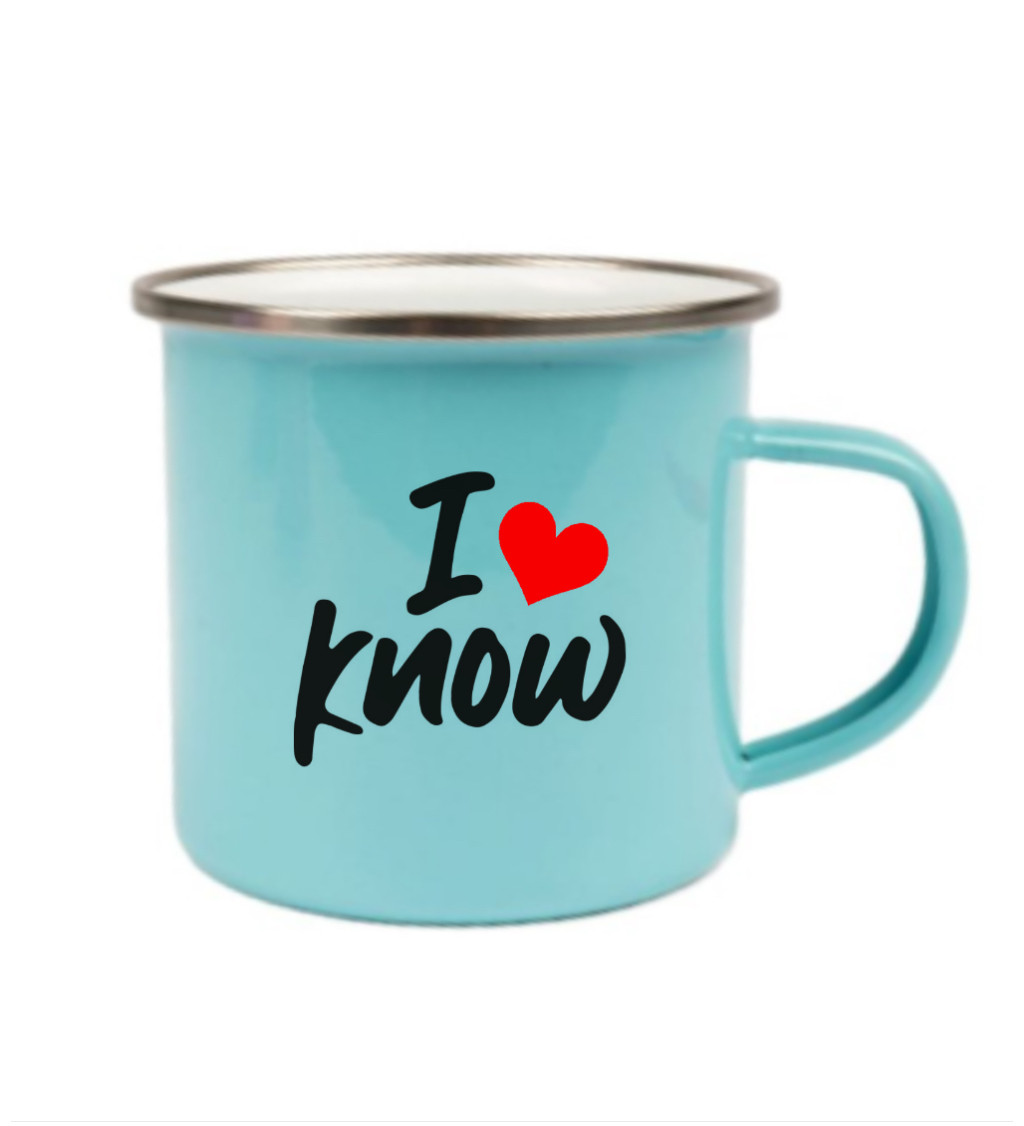 Modrý plecháček: I know