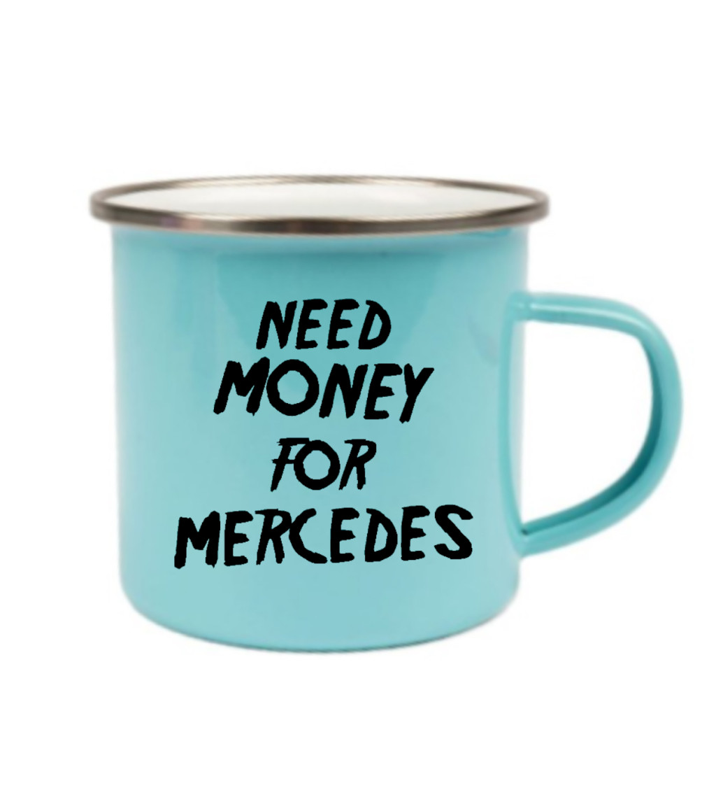 Modrý plecháček: Need money for Mercedes