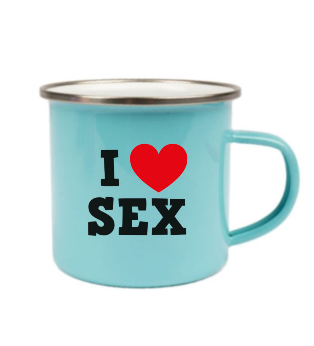 Modrý plecháček: I love sex