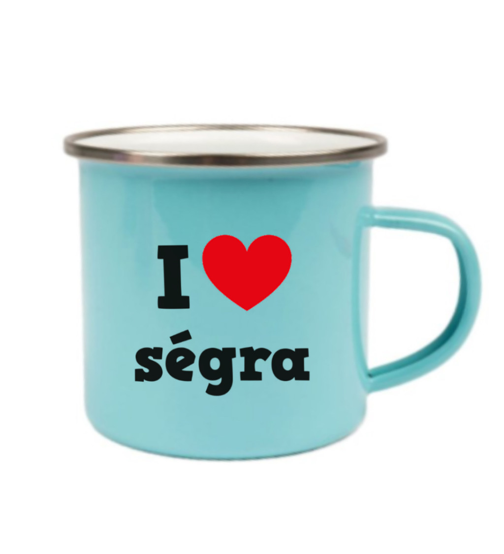 Modrý plecháček: I love ségra