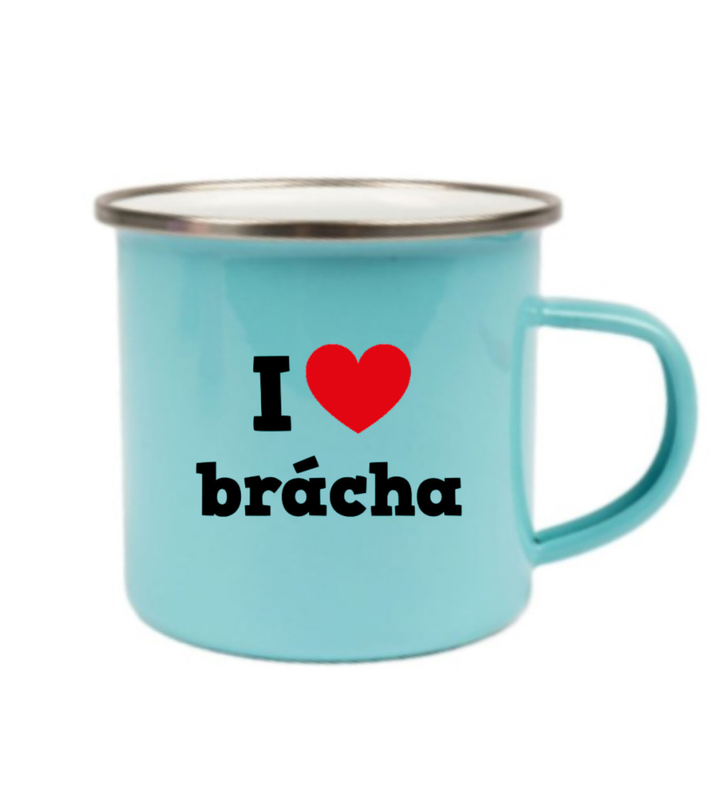 Modrý plecháček: I love brácha