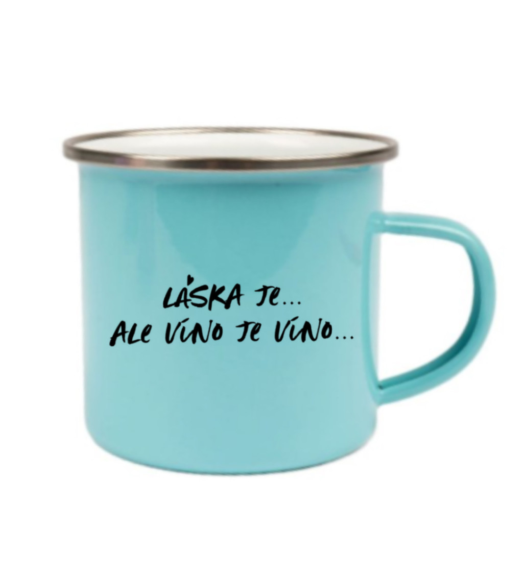 Modrý plecháček: Víno je víno