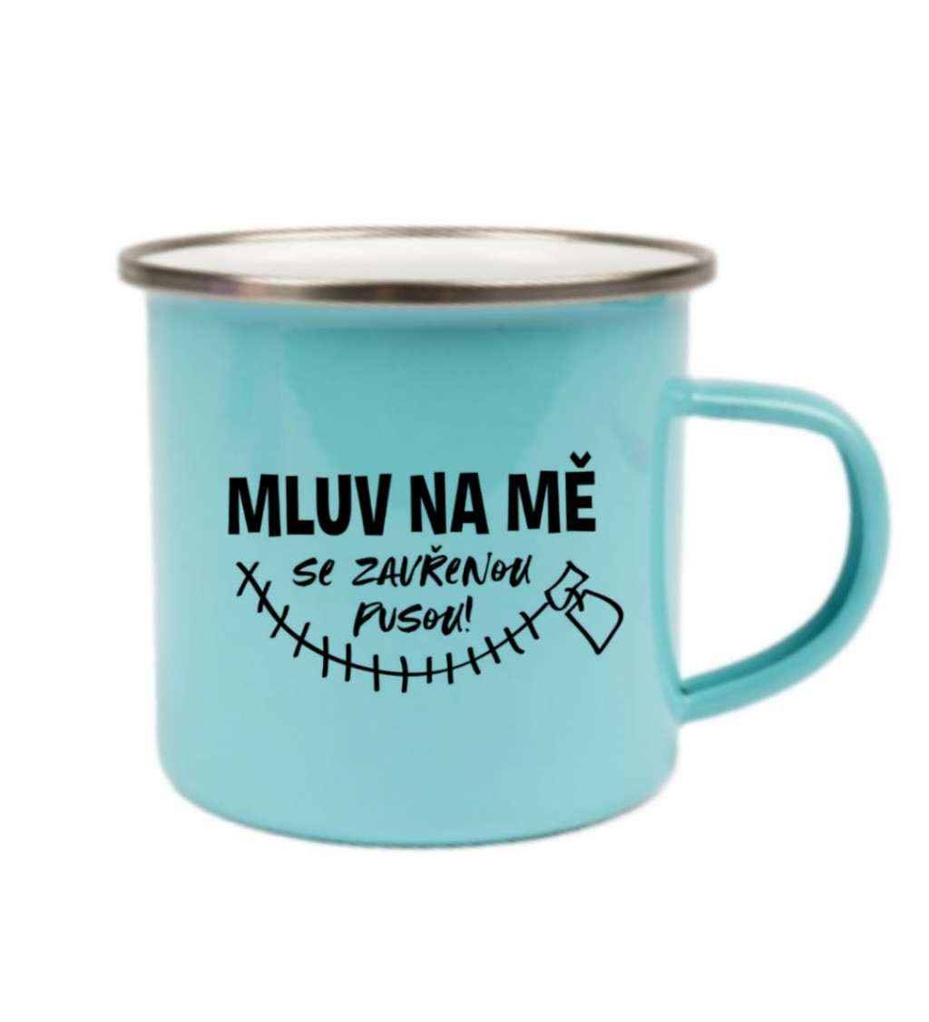 Modrý plecháček: Mluv na mě se zavřenou pusou