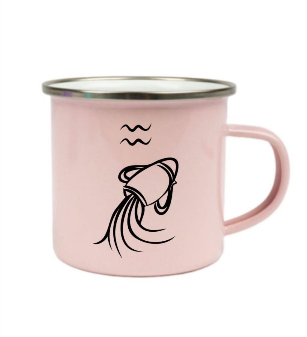 Růžový plecháček: Znamení Vodnář