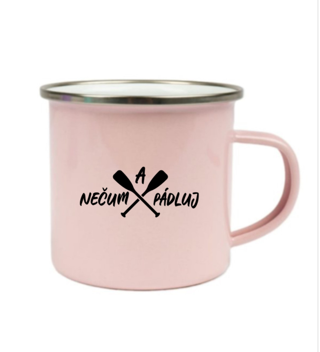 Růžový plecháček: Nečum a pádluj