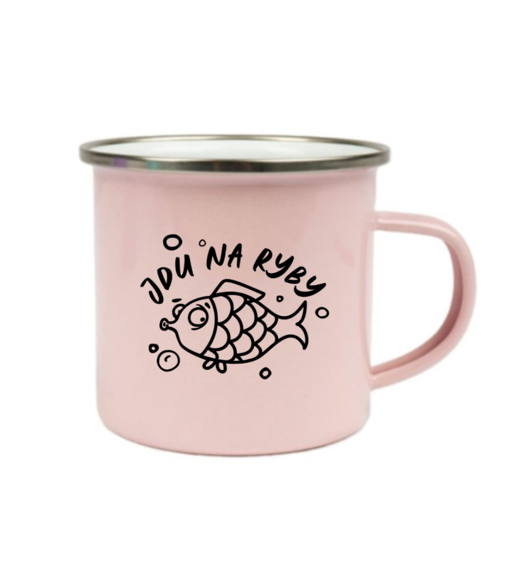 Růžový plecháček: Jdu na ryby
