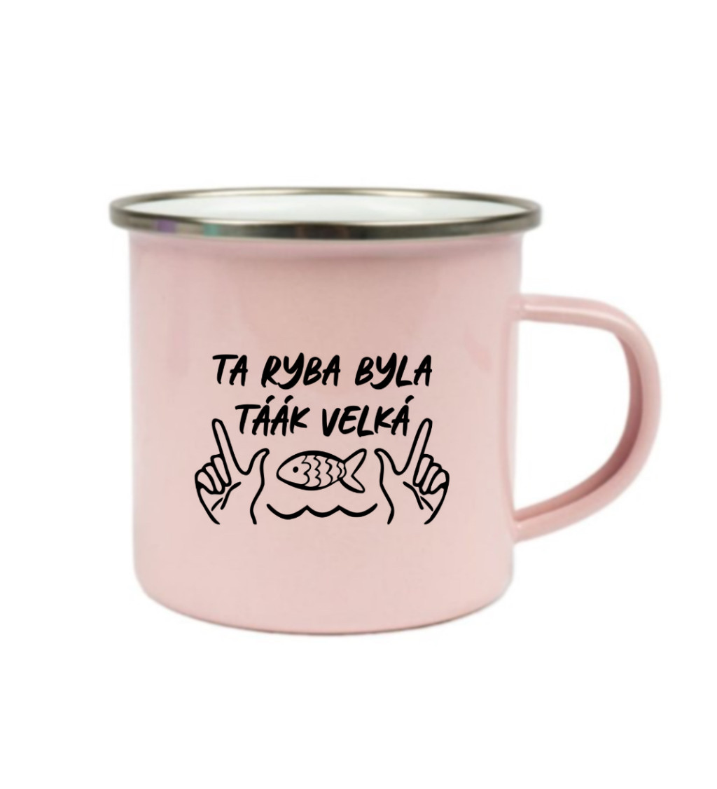 Růžový plecháček: Ta ryba byla tááák velká