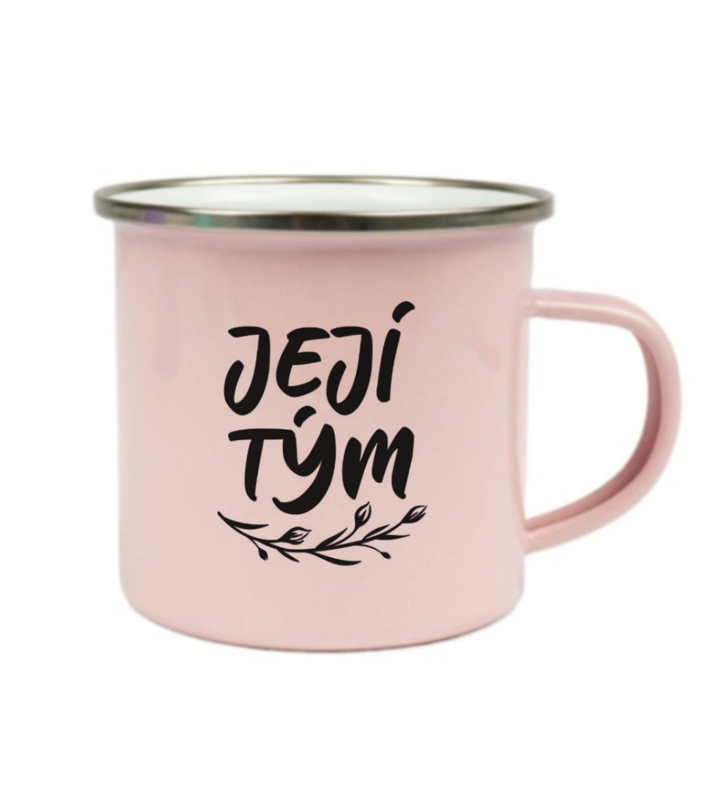 Růžový plecháček: Její tým