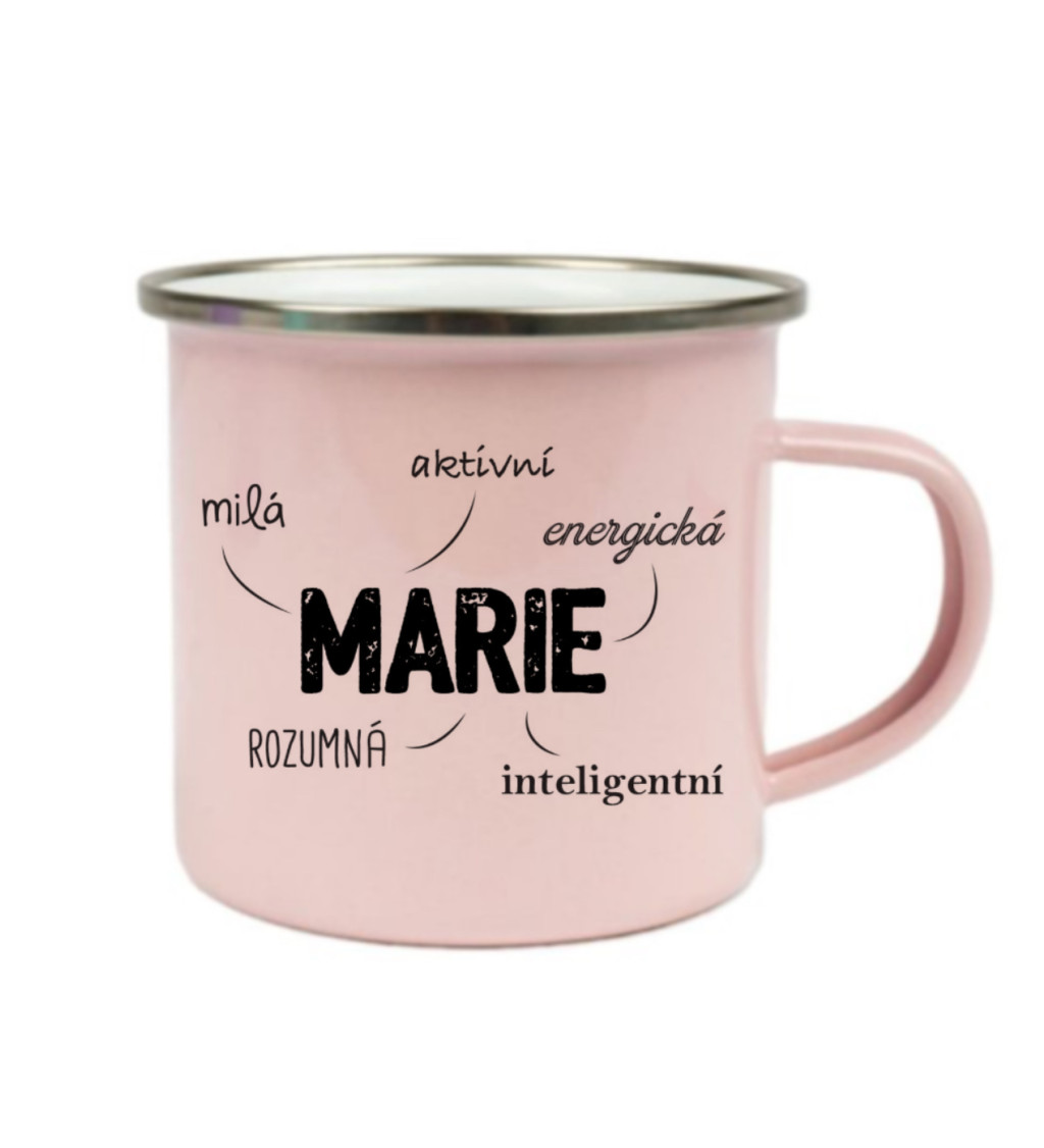 Růžový plecháček: Marie