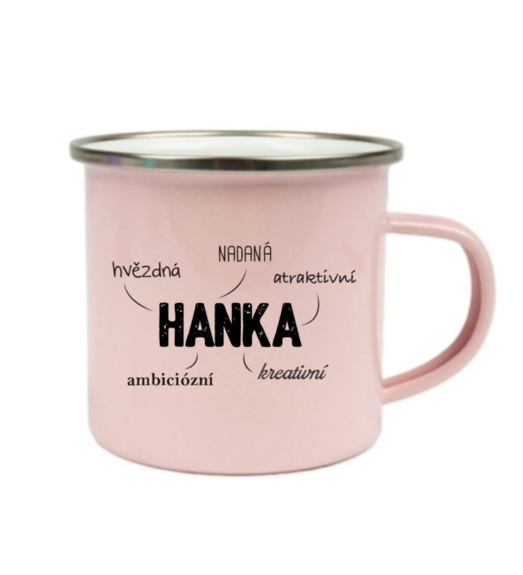Růžový plecháček: Hanka