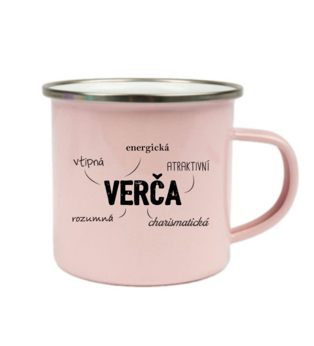 Plecháček růžový: Verča