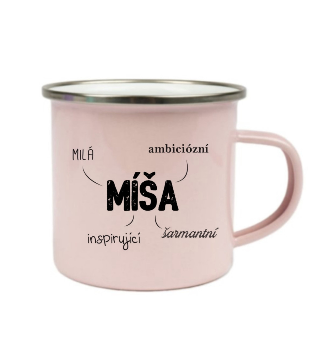 Plecháček růžový: Míša